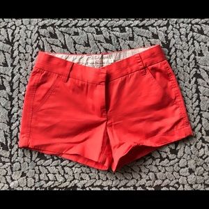 “J.Crew Chino Broken-in” shorts size 0